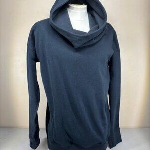Zyia Active Black Cowl Neck Hoodie Women's Extra Large